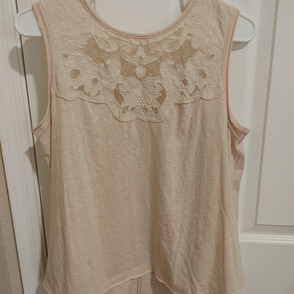 Wish List Cotton Peach Top - Picture 1 of 4